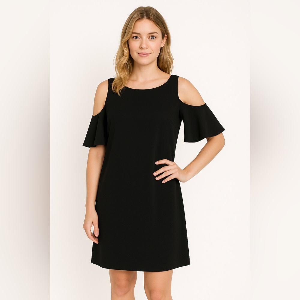 Chetta B Stylish & Comfy Navy Dress